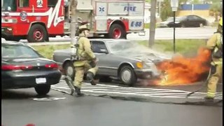 Burnin Hot...Diesel Mercedes Benzs on fire