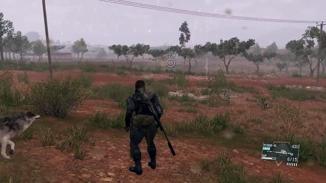MGSV - Récupération par l'hélicoptère