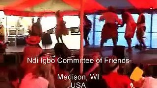 ODENIGBO performing: Igbo Masquerade Dance - (Madison, WI - USA)