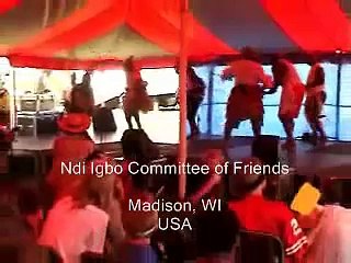 ODENIGBO performing: Igbo Masquerade Dance - (Madison, WI - USA)