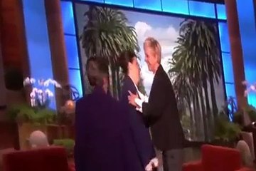 The Ellen Show Haunted House Amy and Andy 2014