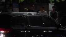 150712 SS6Seoul Encore - Eunhyuk Donghae and Yesung leaving the arena after the concert