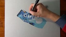 Drawing time lapse- Oreo cookies snack pack - hyperrealistic art