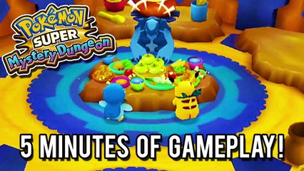 Pokémon Super Mystery Dungeon - 5 Minutes of Brand New Gameplay & Trailers! (Breakdown & Analysis)
