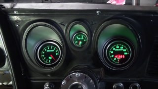 New gauges in our 1973 Mach 1 Mustang