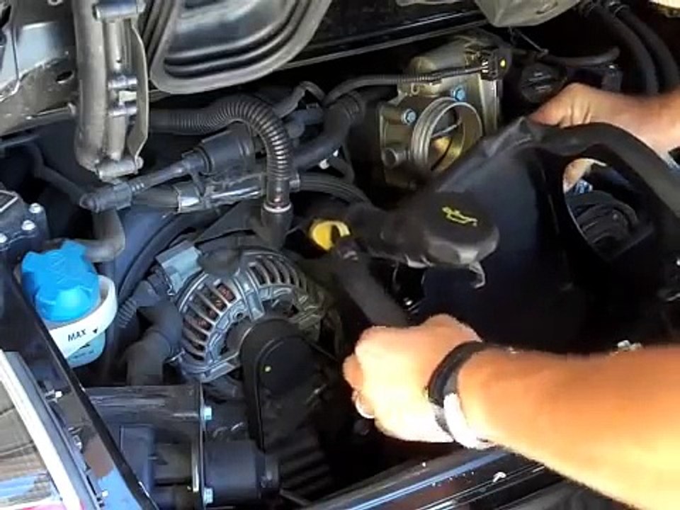 K&N Cold air filter Porsche 996 C2 Install