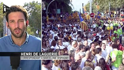 Catalogne : l'immense marche en faveur de l'indépendance