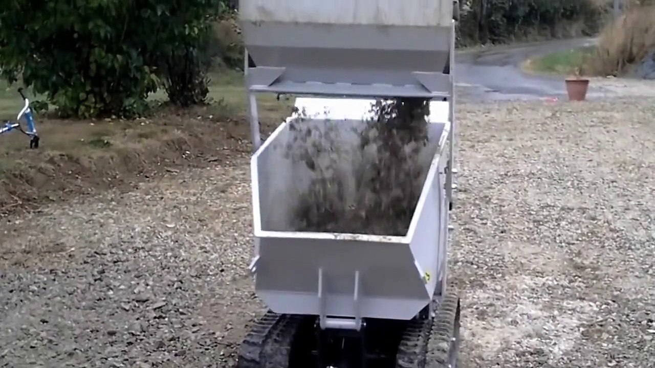 brouette a chenille 500kg HG TECH