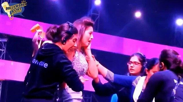 Gauhar Khan molested & slapped by man during India's Raw Star shoot, for wearing Short Dress