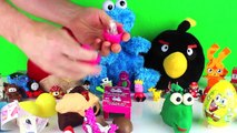 Play-Doh Dora The Explorer, Peppa Pig and Spongebob Squarepants Surprise Eggs