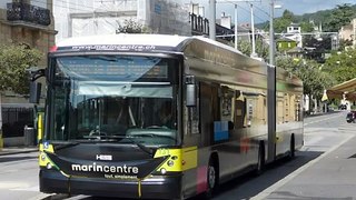 Trolleybus Hess Swisstrolley 3 de Neuchâtel