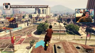 CRAZY BIKE PARKOUR RACES! (GTA 5 Funny Moments) -Typical Gamer