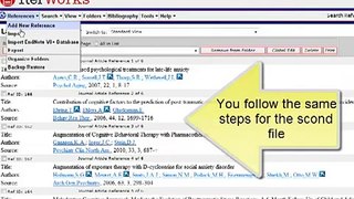 RefWorks Demo Part II