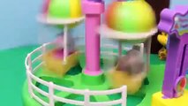 Peppa Pig Amusement Park and George Pig Dinosaur Ride Nickelodeon DisneyCarToys Julius Jr
