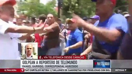 Reportero de Telemundo narró cómo fue agredido cerca del Palacio de Justicia