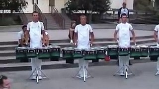 2007 Phantom Regiment drumline parking lot