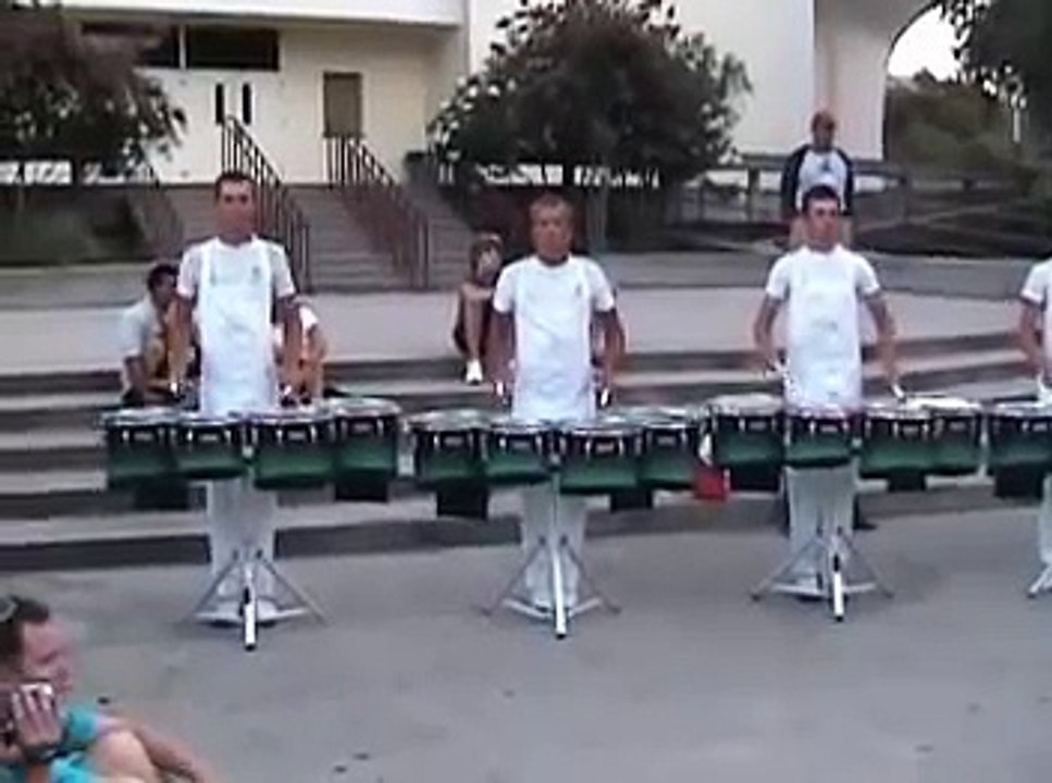 2007 Phantom Regiment drumline parking lot