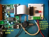 CONTROL REMOTO DE DISPOSITIVOS DESDE CELULAR GSM SMS RELEVADORES ALARMAS MICROCONTROLADOR PIC 16F88