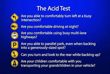 Driving... the Conversation with Older Ontarians (The "Acid Test" Self-Assessment Tool)
