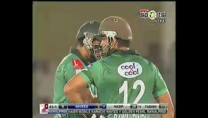 Nasir Jamshed 104 Runs of 64 Balls in Hair Cup T20 2015