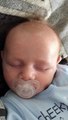 Cute loud snoring baby! So cute and funny