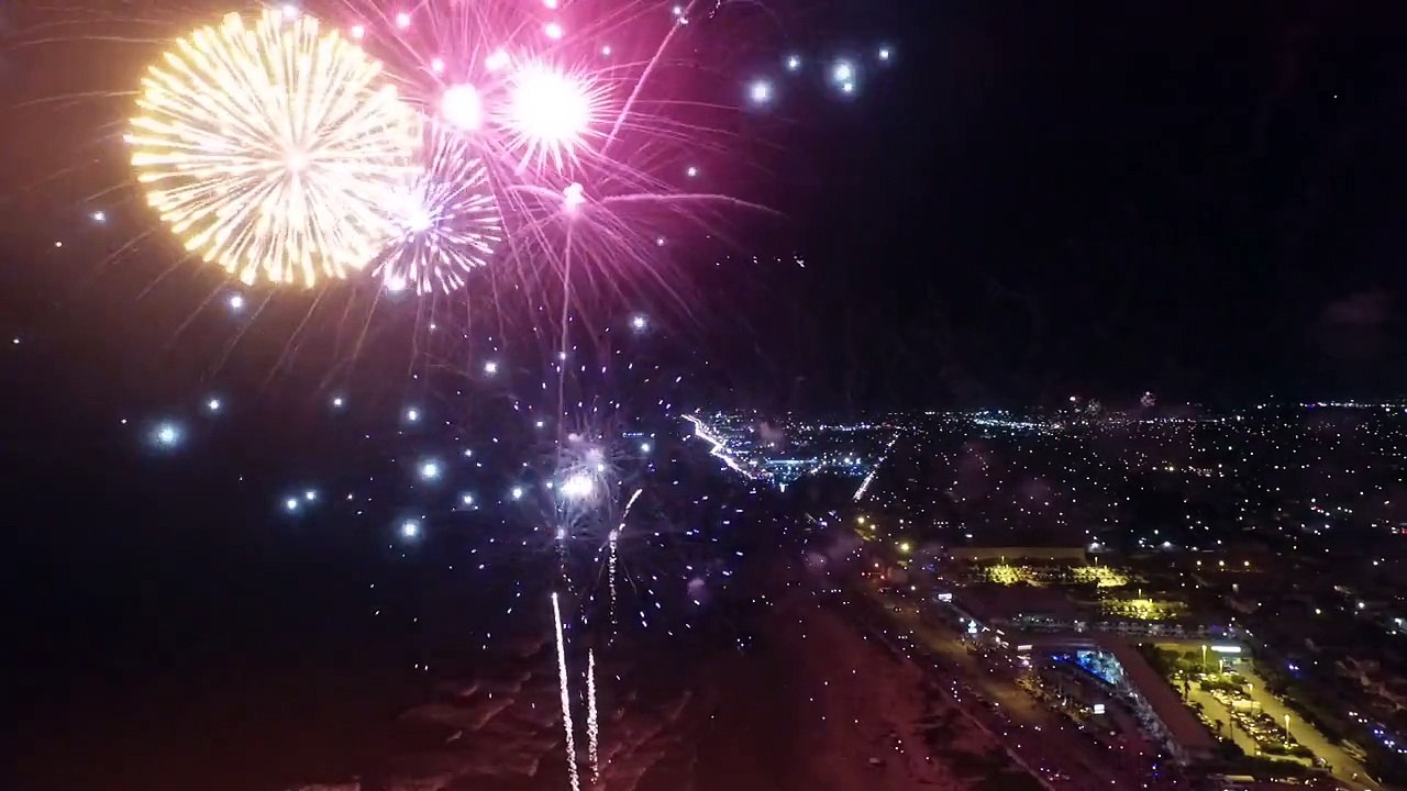 Galveston July 4th Fireworks Show 2015