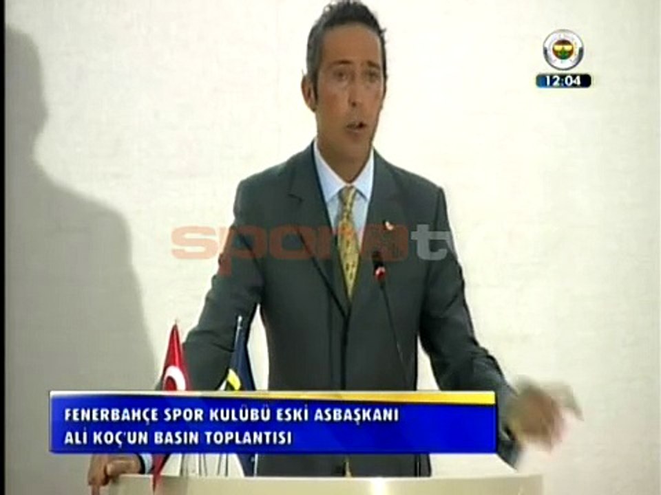Ali Koç: "Başkan adayı olmayı..."