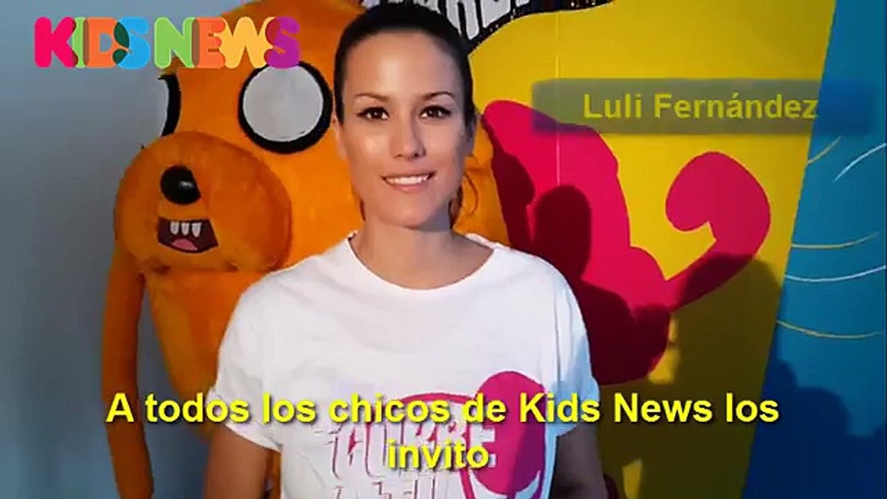 Luli Fernandez te invita a la carrera Cartoon Network 2014!