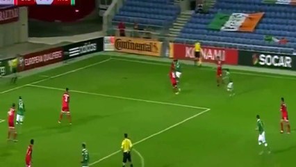 Gibraltar 0-4 Ireland All Goals & Highlights [4.09.2015] (Euro 2016)