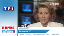 Zapping. Claire Chazal, 24 ans de journaux télévisés