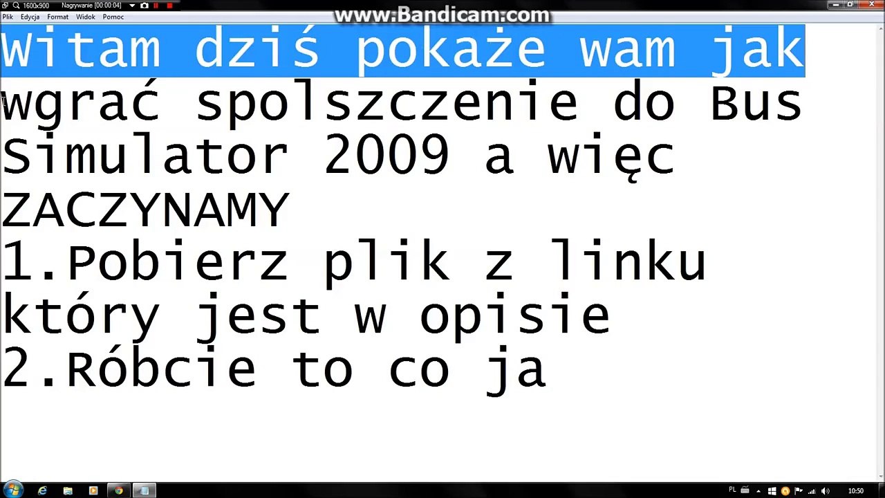 Poradnik jak wgrać spolszczenie do Bus Simulator 2009