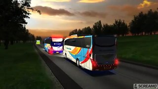 UK Truck Simulator Indonesia - Preview !! New Bus Sound Mod 2014