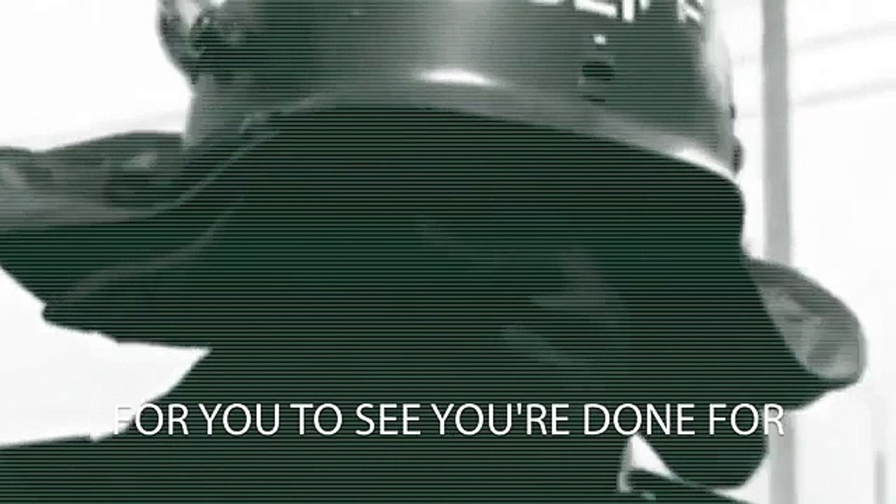 ManLiftingBanner FIGHTING IN THE STREETS