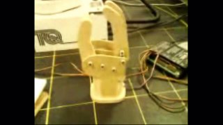 Project Robotic Hand EMG Controlled - 2 - Live