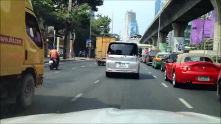 Driving in Bangkok