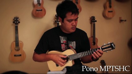 Mozart On Ukulele!-Corey Fujimoto samples Brand New Pono Models-Bamboo Tenor & Concert