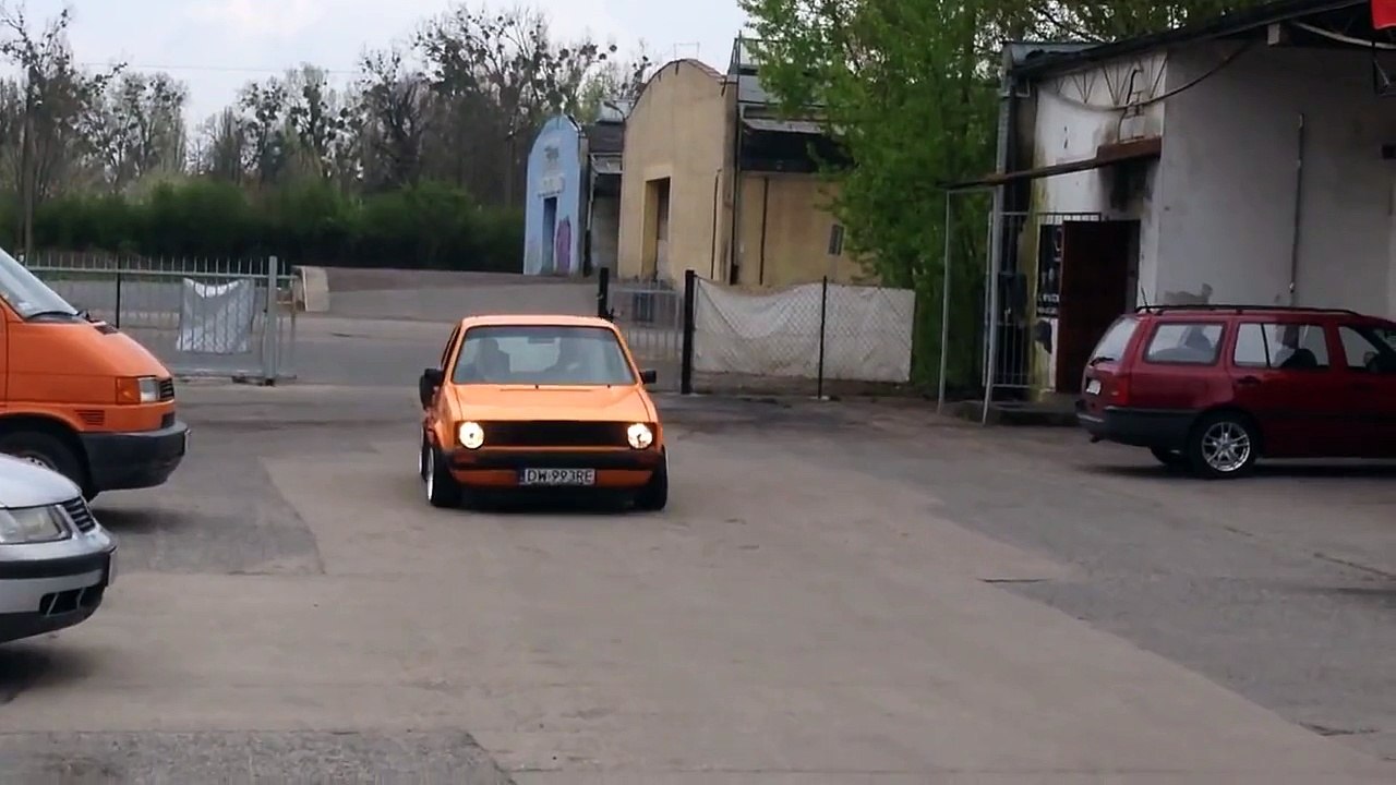 VW Golf MK1 GTD "Mandaryna" by Mario / Old School Squad - First come back