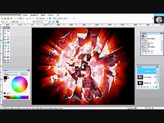 How to create an exploding planet on Paint.NET