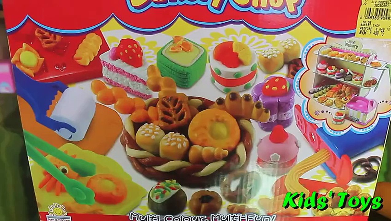 Doh-Dough Bakery Shop Muffin and Cake Play Dough Fun with Whipple Fruit Set