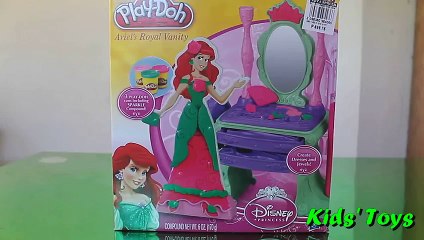 Play-doh Disney Princess Ariel's Royal Vanity Design a Dress Play Doh
