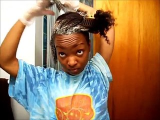 Natural to Relaxed Hair W/ Undercut/Shaved Sides