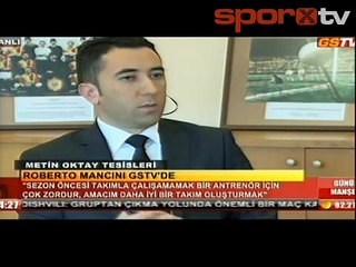 Mancini: "Burak kusursuz bir golcü"