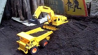 RC Excavator Digger and Dumper