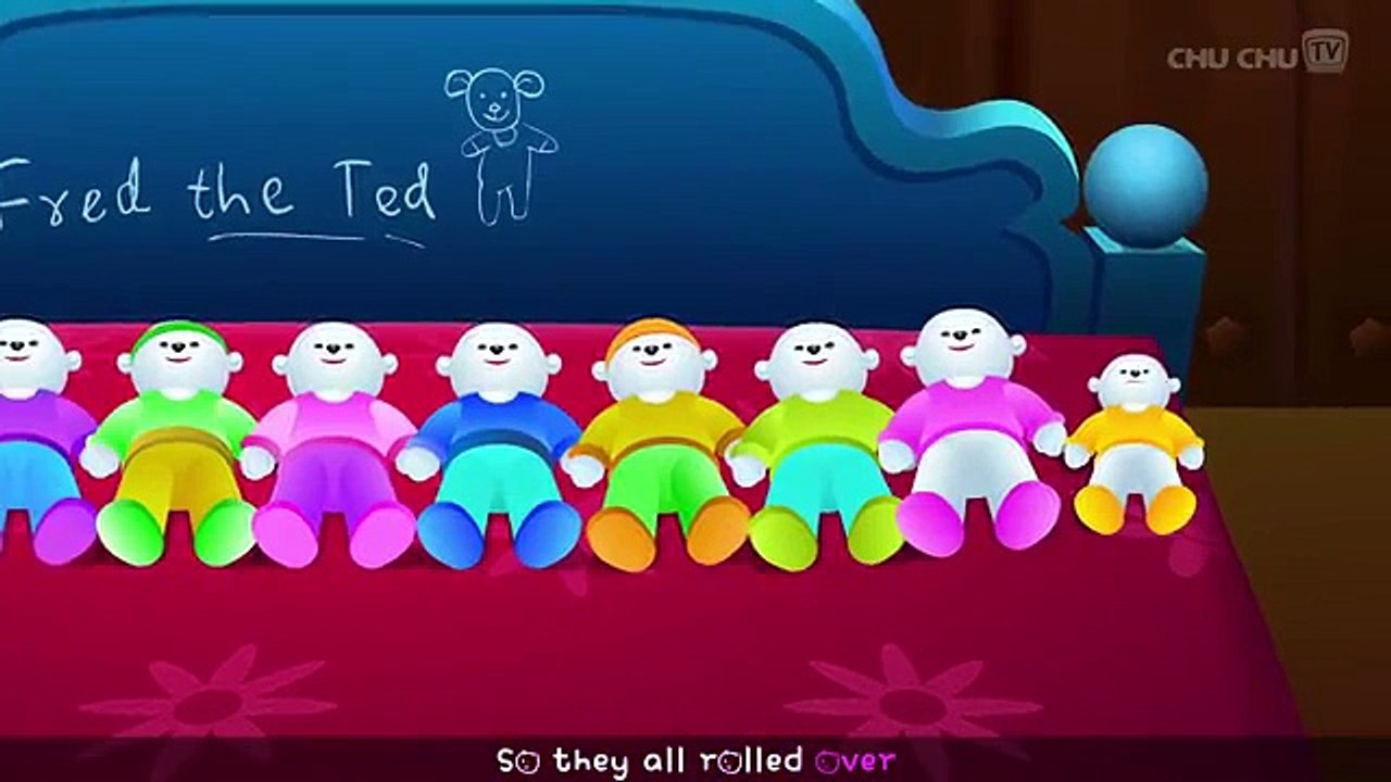 Ten In The Bed Nursery Rhyme With Lyrics