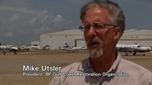 Gulf Coast Helicopter Tour with Mike Utsler, President of BP's Gulf Coast Restoration Organization