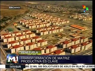 Serrano: Venezuela debe transformar la matriz productiva