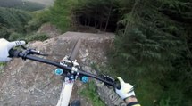 Gee Atherton Test Drives New Red Bull Hardline Track