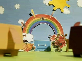 Brummbär jagt den Regenbogen