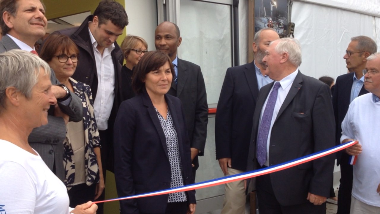 Inauguration du village Mini-Transat