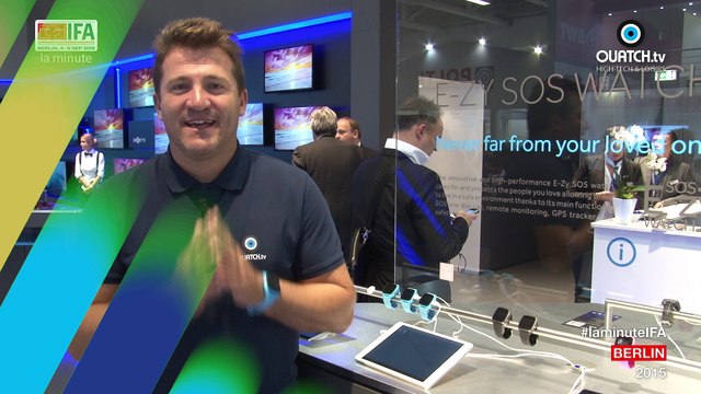 la minute IFA S03E24 : Haier E-ZY Watch, la montre téléphone + tracker GPS pour enfants